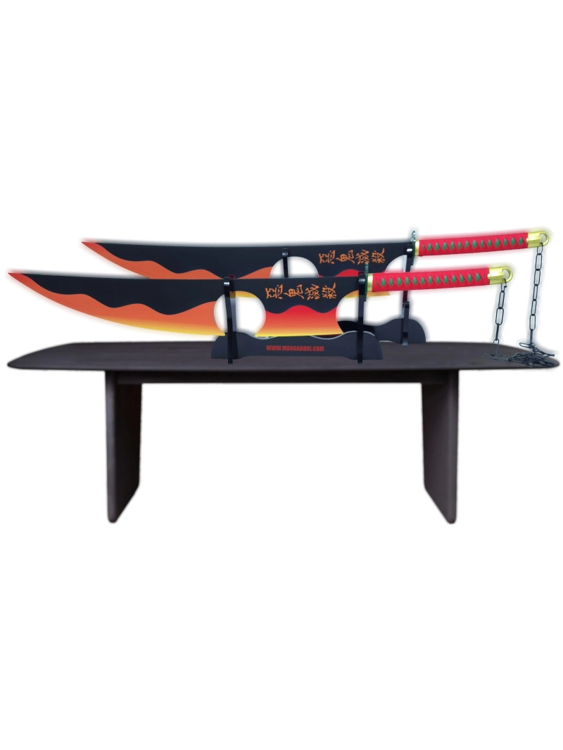 paire de katana tengen taille reel