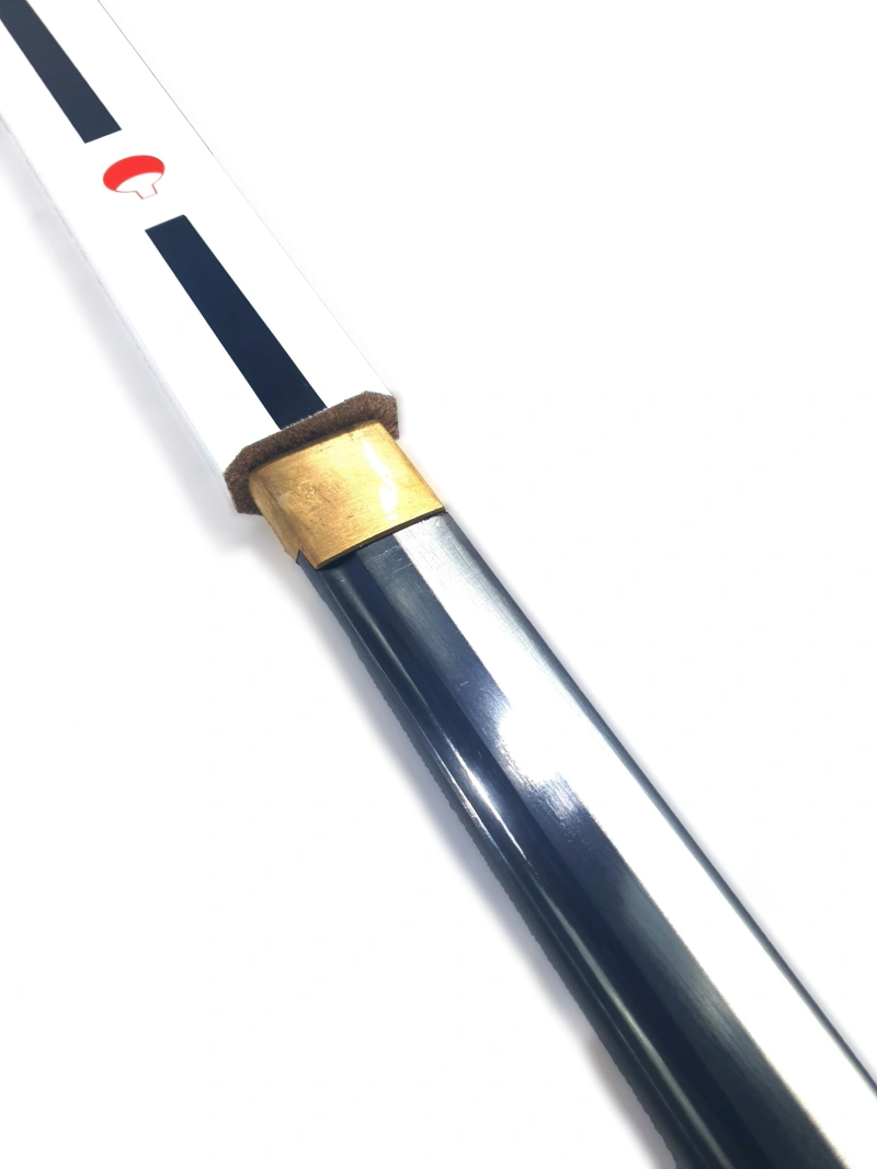 Mini Katana Sasuke Kusanagi En Bois - Réplique 45 Cm, Lame Peinte, Présentoir Inclus - Collection Naruto, Décoration, Cosplay