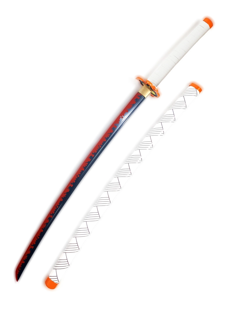 katana de rengoku kyoujurou dans demon slayer lame coupante