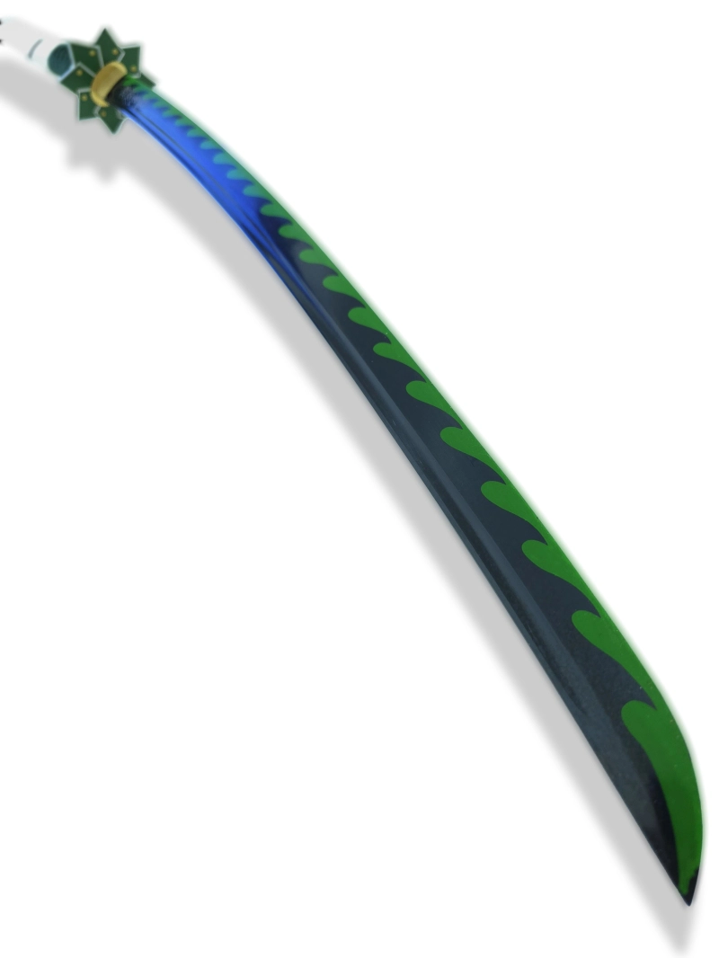 katana de sanemi dans demon slayer lame coupante