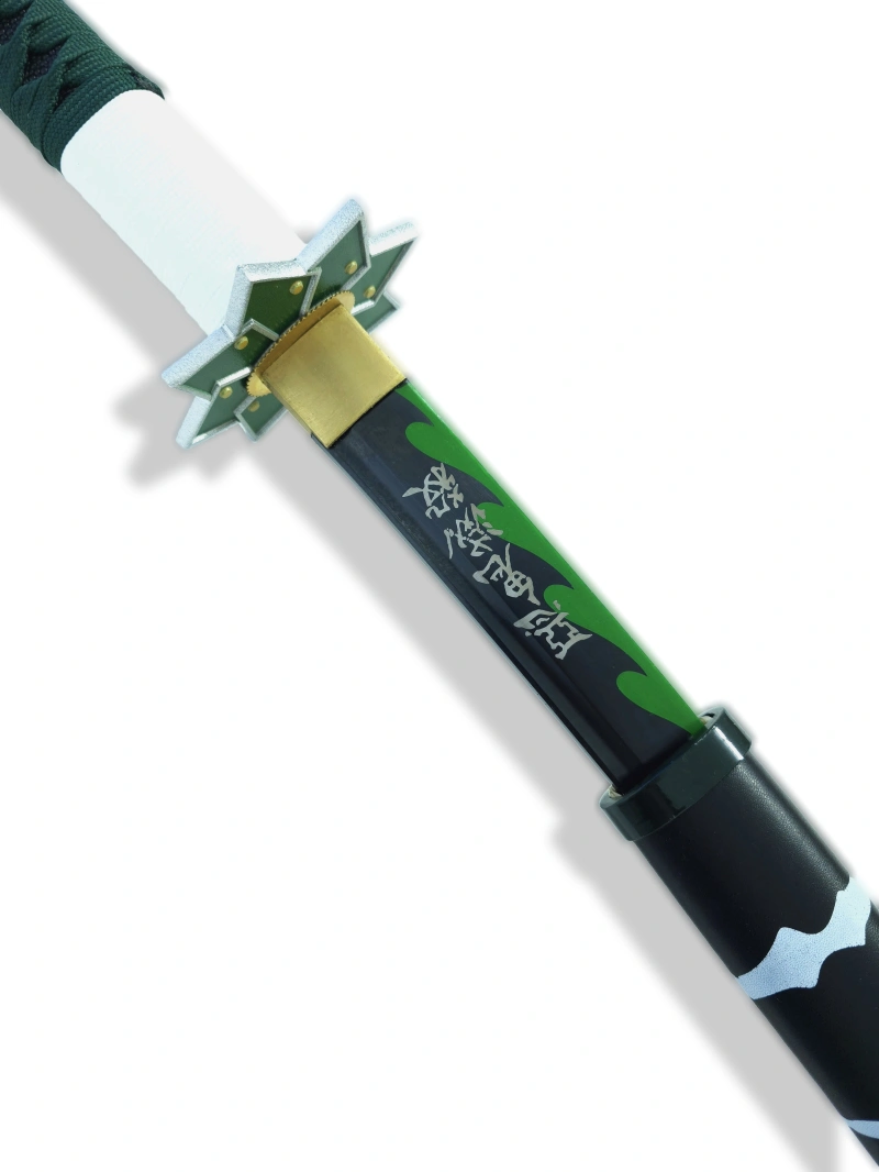 katana de sanemi dans demon slayer lame coupante