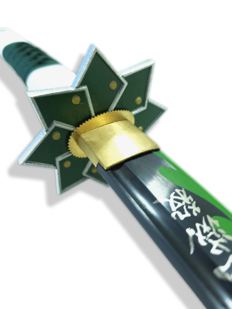 katana de sanemi dans demon slayer lame coupante