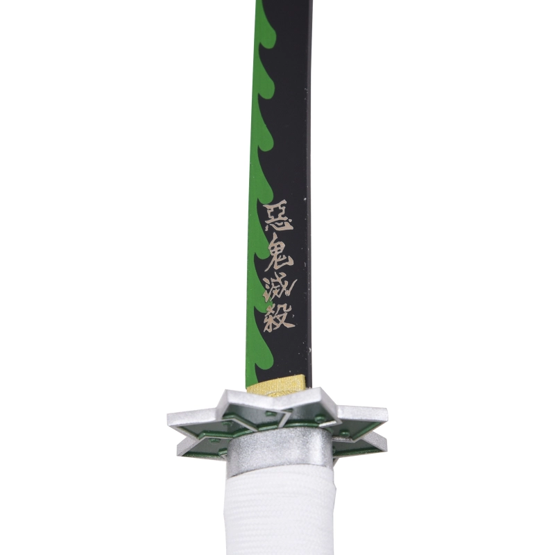 tanto sanemi shinazugawa dans demon slayer avec support