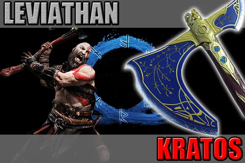 hache leviathan kratos god of war ragnarok metal v1
