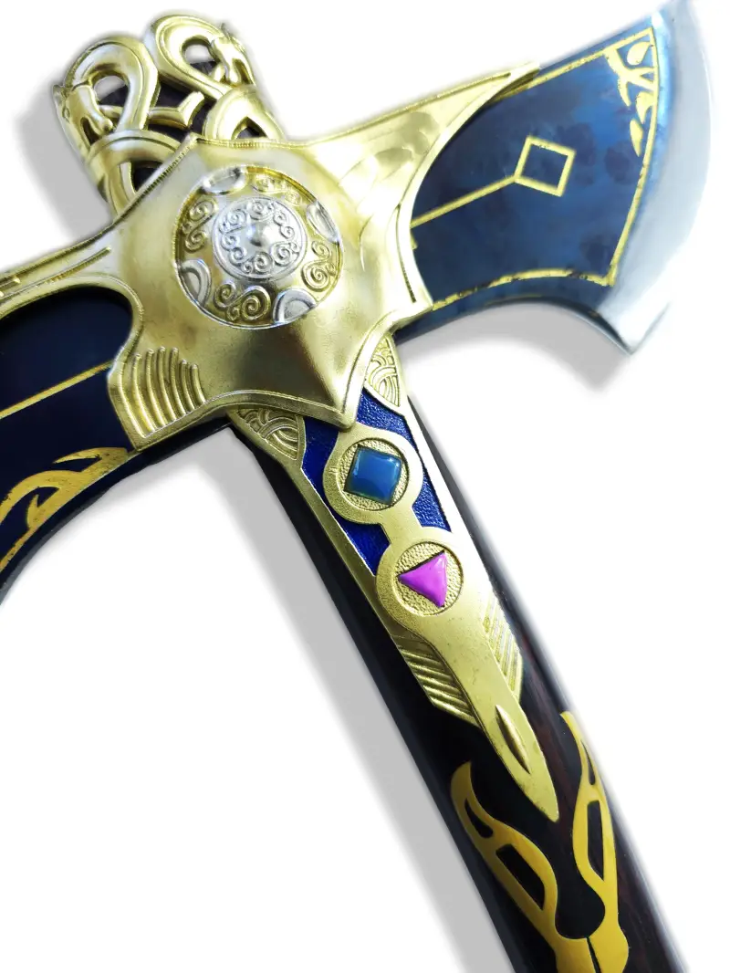 hache leviathan kratos god of war ragnarok metal v2