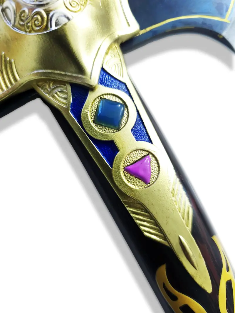 hache leviathan kratos god of war ragnarok metal v2