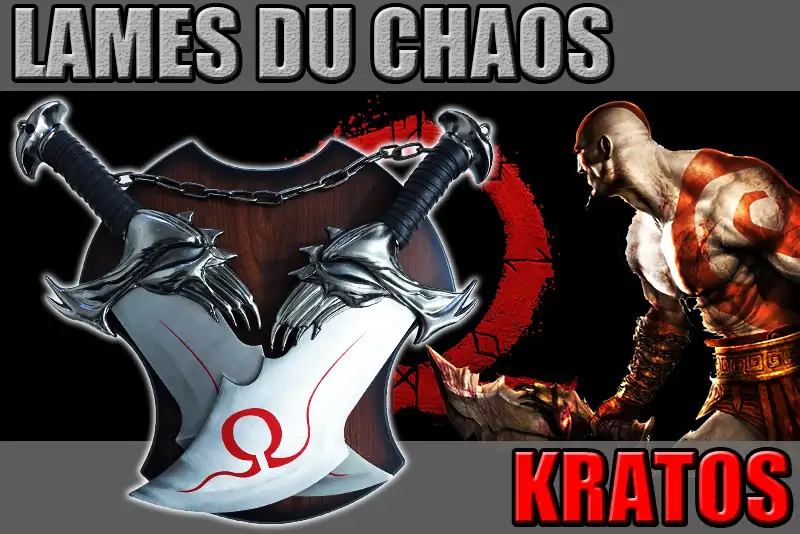 paire de lames du chaos kratos gow