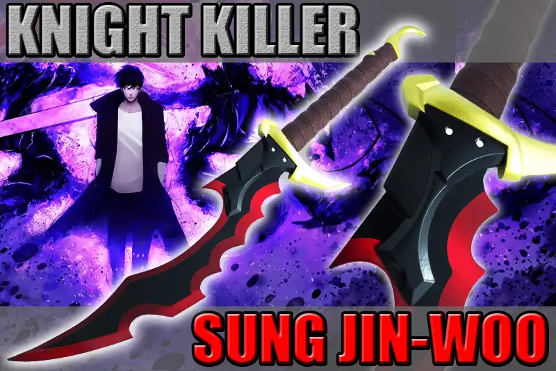 dague solo leveling knight killer de sung jinwoo v.anime