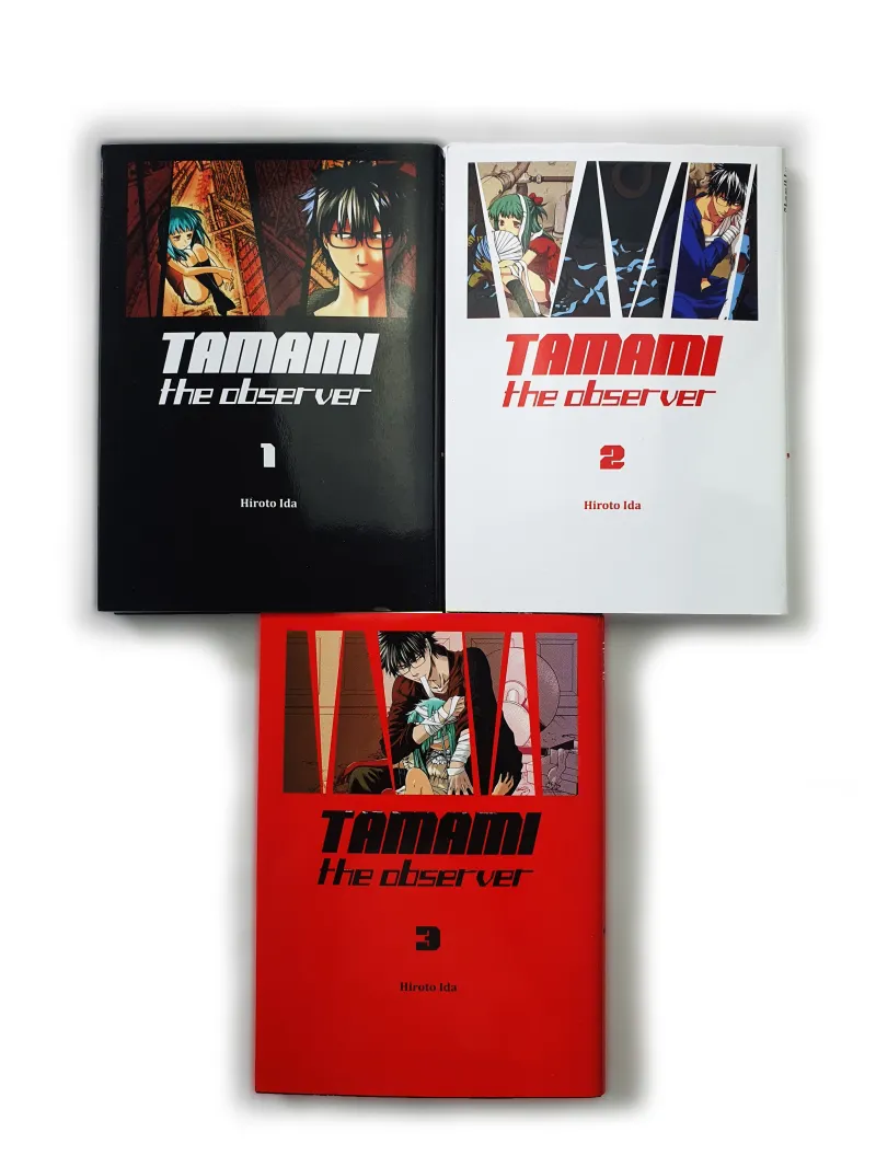 tamami the observer - lot des 3 tomes