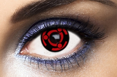 paire de lentilles madara mangekyou sharingan 1 an