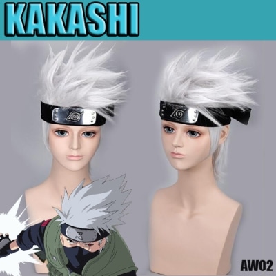 perruque naruto kakashi aw02