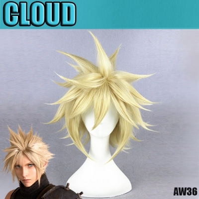 perruque final fantasy cloud aw36