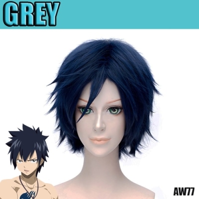 perruque fairy tail grey aw77