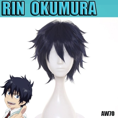 perruque blue exorcist rin aw70