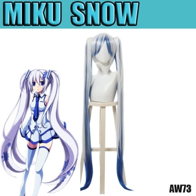 perruque vocaloid miku snow aw73