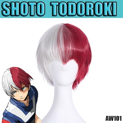 perruque my hero academia todoroki shoto aw101