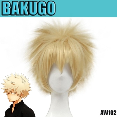 perruque my hero academia  bakugo katsuki aw102