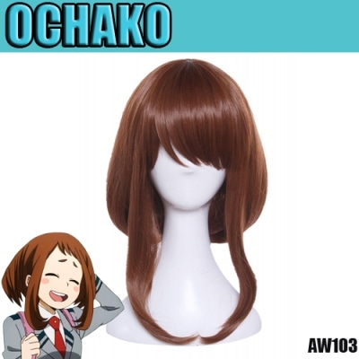 perruque my hero academia ochako uraraka  aw103